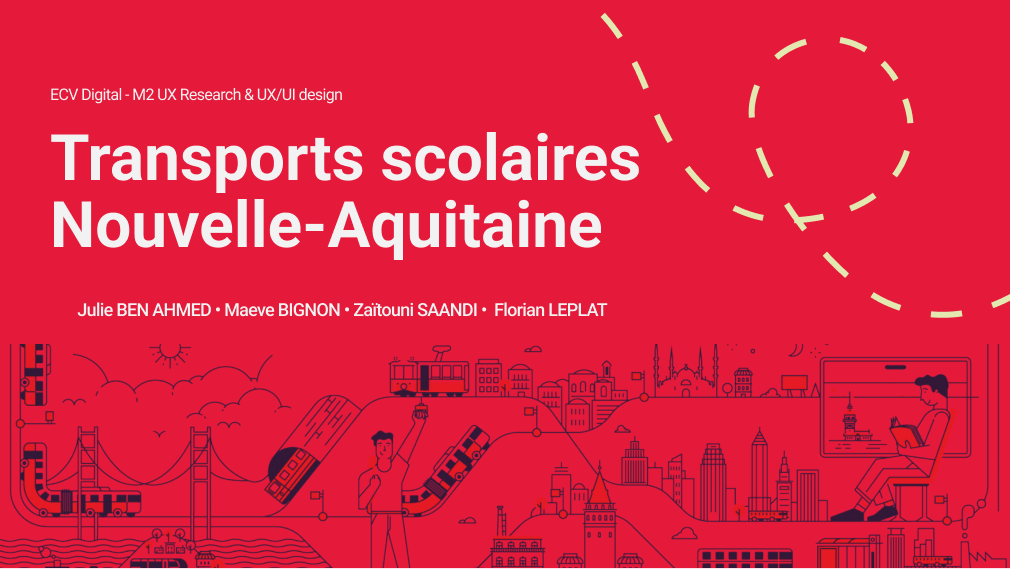 Transports scolaires Nouvelle-Aquitaine — slide de titre