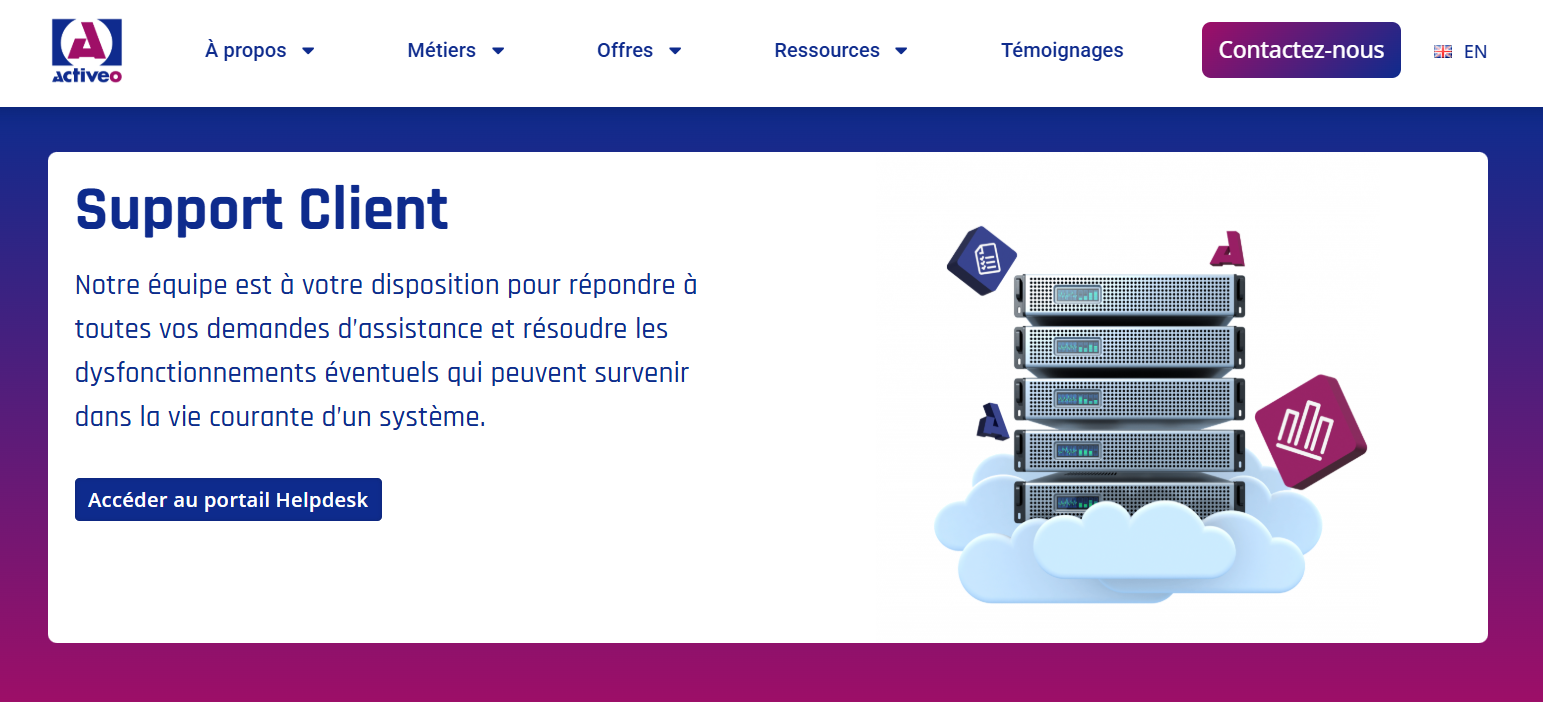 Site Activeo — refonte desktop